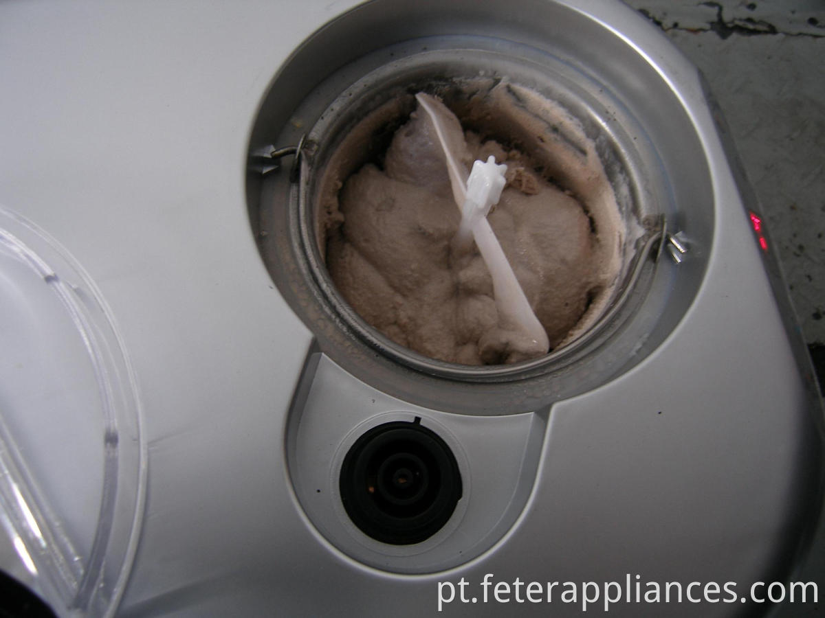 máquina de sorvete caseiro pequena fabricante de mini máquina de sorvete expresso